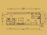 大财门_1室1厅1卫 建面51平米
