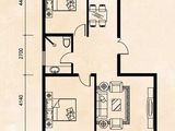 紫澜香郡_2室2厅1卫 建面86平米