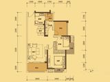 中信凯旋城_3室2厅1卫 建面88平米
