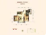 未来城_2室2厅2卫 建面99平米