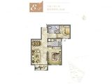 德荣文璟_2室2厅1卫 建面77平米