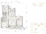 新空港孔雀城天玺_3室2厅2卫 建面127平米