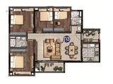 兰亭盛荟_4室2厅2卫 建面125平米
