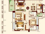 日华坊二期_3室2厅2卫 建面94平米