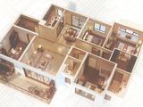 万科城_4室2厅2卫 建面139平米