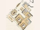 雅居乐万象郡_3室2厅2卫 建面106平米