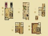 大华紫郡_3室6厅3卫 建面302平米