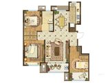 龙湖春江郦城_3室2厅1卫 建面115平米