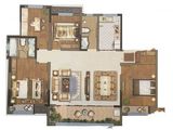 蓝海领航_4室2厅2卫 建面166平米