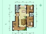 嘉瑞铭城_3室2厅2卫 建面128平米