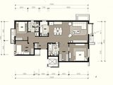 华业玫瑰东筑_3室2厅2卫 建面151平米