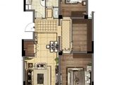 康博名邸_3室2厅1卫 建面107平米
