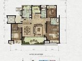 首创天阅嘉陵_3室2厅2卫 建面155平米