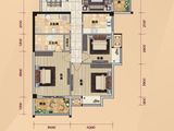 半坡国际广场_3室2厅2卫 建面135平米