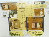 奥青城_3室2厅1卫 建面81平米