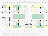 天健领航大厦_1室1厅1卫 建面1096平米