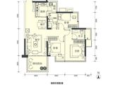 龙光玖珑湖_3室2厅2卫 建面89平米