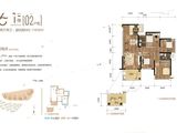 盛天东郡_4室2厅2卫 建面118平米