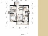 万科悦江南_3室2厅2卫 建面91平米