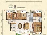 中国铁建安吉山语城_4室2厅2卫 建面146平米