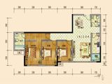 麒龙商务港_3室2厅2卫 建面118平米