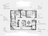 万科翡翠天骄_4室2厅2卫 建面130平米