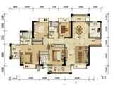 海德骏园二期_4室2厅2卫 建面145平米