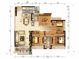 卓越中寰_4室2厅2卫 建面123平米