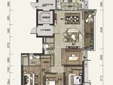 时代保利中环广场_4室2厅2卫 建面142平米