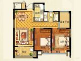 上城公馆_2室2厅1卫 建面88平米