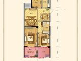 都市阳光花园_3室2厅1卫 建面91平米