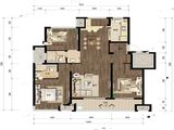 万科中环公园_3室2厅2卫 建面108平米