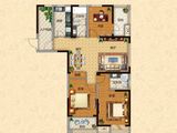 新都首席华庭_3室2厅2卫 建面139平米