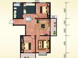 鸿泰湖滨公馆_3室2厅1卫 建面128平米