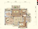 绿城深蓝中心_3室2厅2卫 建面260平米