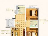 昱苑金岸丽景三期_2室1厅1卫 建面87平米