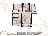 谐趣鑫庭_3室2厅2卫 建面122平米
