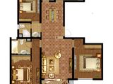 东方城市豪庭_3室2厅2卫 建面130平米