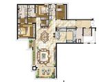 朗诗新西郊_3室2厅3卫 建面206平米