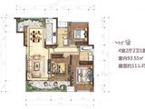 融创九棠府_4室2厅1卫 建面110平米