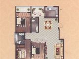 德融花园_3室2厅2卫 建面148平米