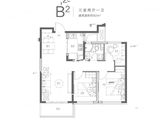 融创瀚海大河宸院_3室2厅1卫 建面92平米