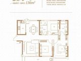 乐华城翠缇学府_3室2厅2卫 建面136平米