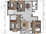 锦康富春御园_4室2厅2卫 建面155平米