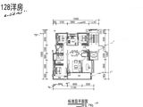 金地云海一号_4室2厅2卫 建面128平米