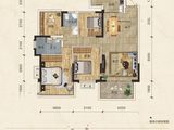 大都公馆_4室2厅2卫 建面111平米