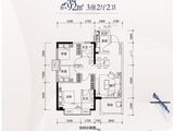 卓越弥敦道_3室2厅2卫 建面92平米