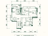 桃源艺境_2室2厅1卫 建面88平米
