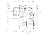 北大资源公馆1898_3室2厅2卫 建面98平米