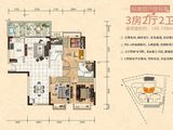 汇景风华_3室2厅2卫 建面104平米